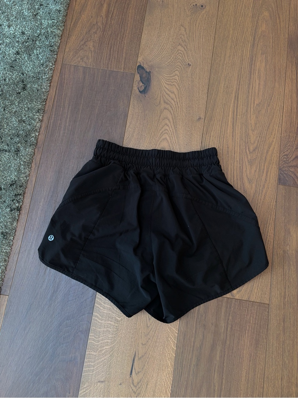 Lululemon Black High-Rise Shorts